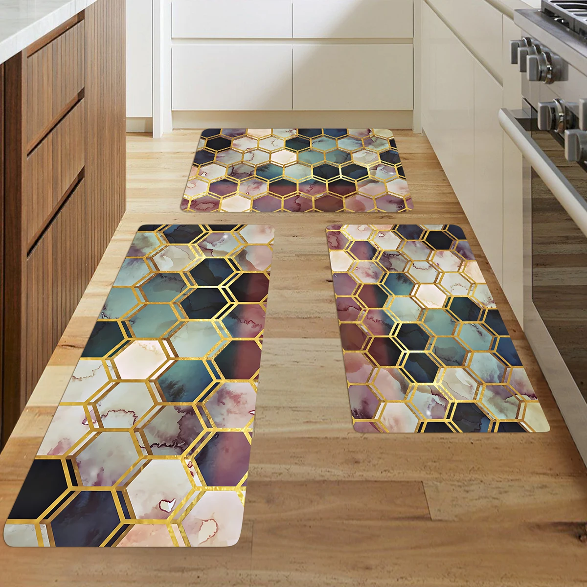 거실용 3D 마블링 주방 매트, 입구 도어 매트, 홈 침실 바닥, 복도 발코니, 미끄럼 방지 카펫 Best5 거실용 3D 마블링 주방 매트, 입구 도어 매트, 홈 침실 바닥, 복도 발코니, 미끄럼 방지 카펫 Best5