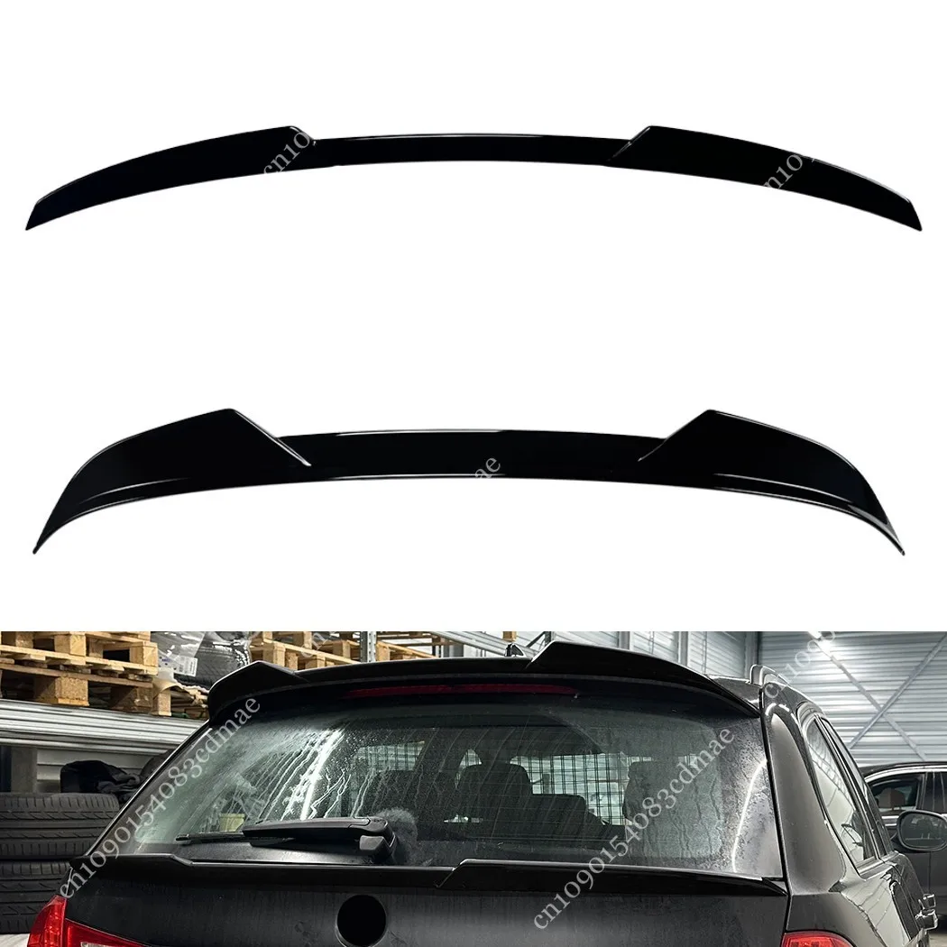 

For BMW 3 Series E91 Touring 318i 330i 320i 325i 2005-2012 Rear Spoiler Middle Roof Wing Gloss Black Car Body Kit Splitter Trunk
