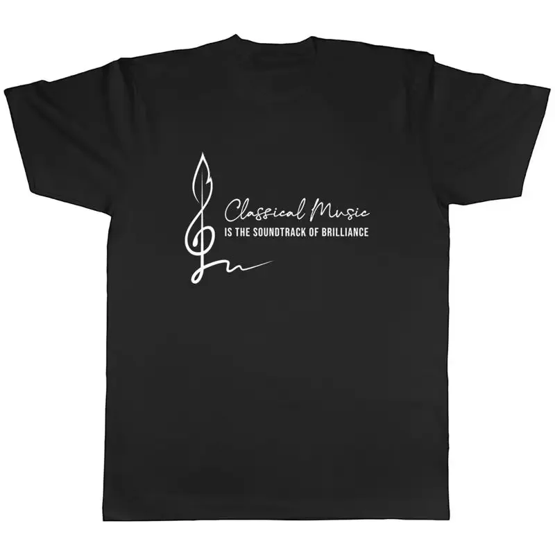 T-shirt pour hommes de musique classique, The Soundtrack of Brilliance, cadeau