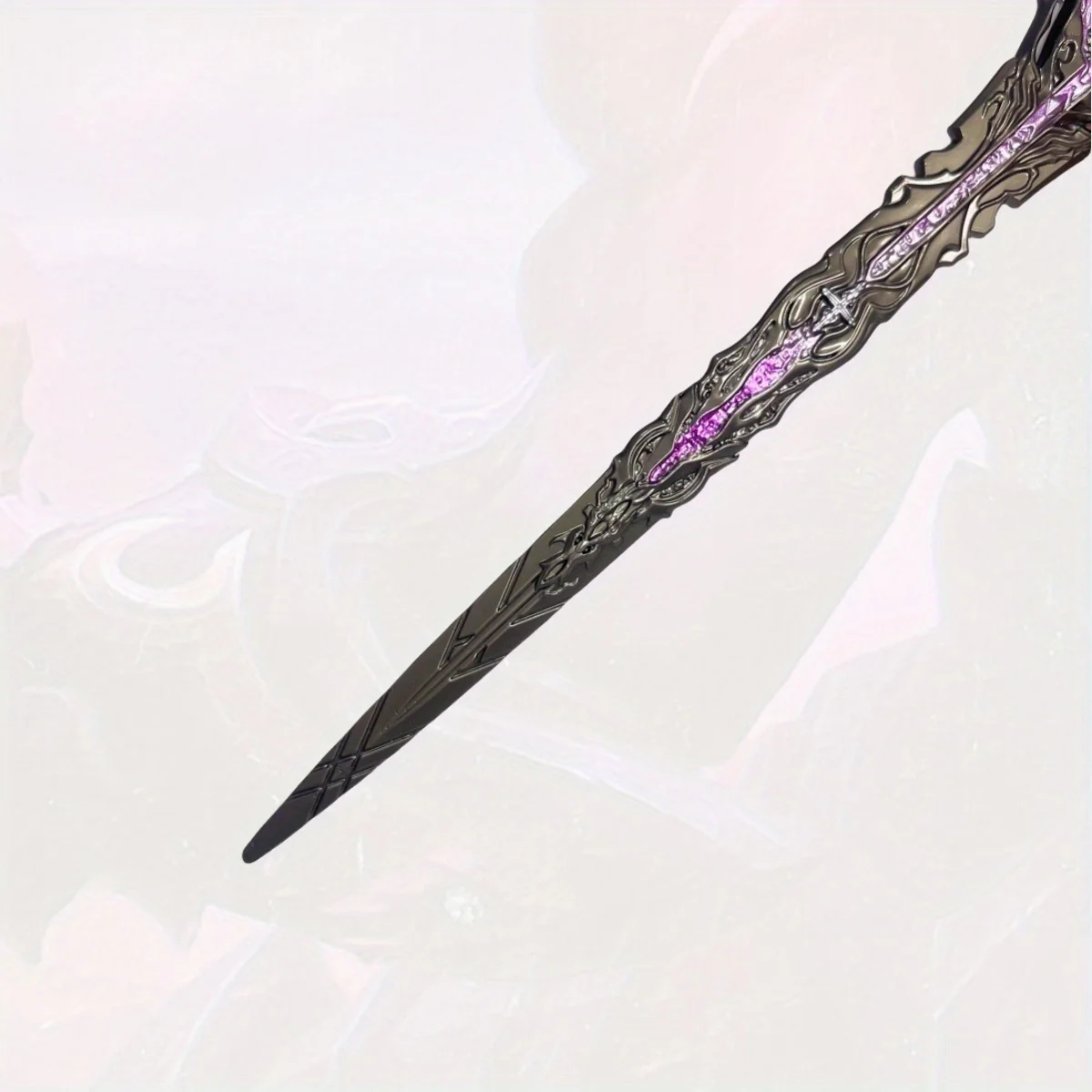 9.8 بوصة فاينل فانتسي أوميغا معدن كاتانا السيف اليابانية كاتانا صابر الأصلي الساموراي صابر سكين تأثيري اكسسوارات الدعامة لعبة