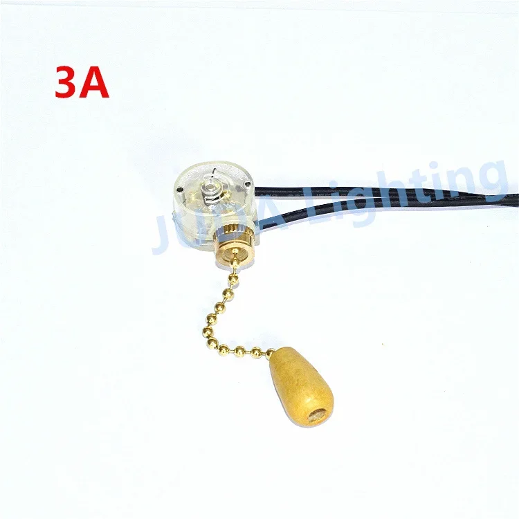 3A / 6A / 10A pull chain switch Zipper pull switch for Ceiling fan wall lamp desk lamp ON / OFF switch Lighting accessories