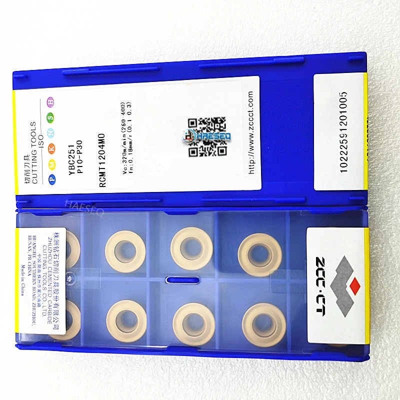 RCMT ZCC CT قاطعة المطحنة RCMT0803MO RCMT10T3MO RCMT1204MO RCMT1606MO RCMT2006MO YBC251 YBC252 Fresa CNC الطحن مخرطة شفرات