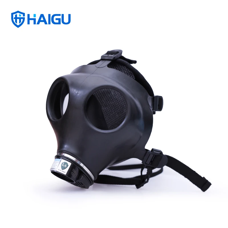 HG -700 respirator gas mask black TPE cover classic style breathing mask organic gas inorganic gas industry agriculture filter