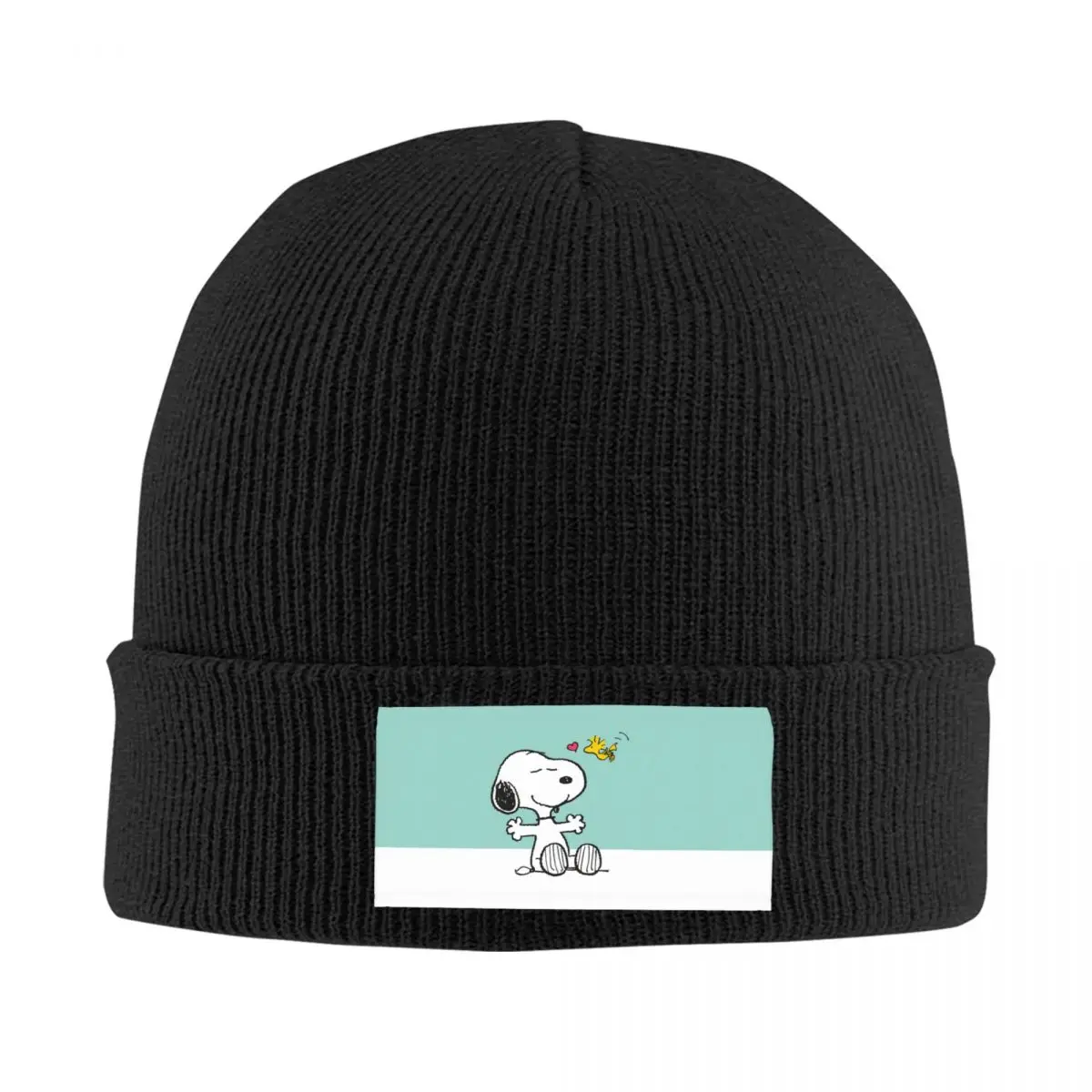 Custom S-Snoopys Anime Skullies Beanies Caps Men Women Unisex Trend Winter Warm Knitted Hat Adult Bonnet Hats