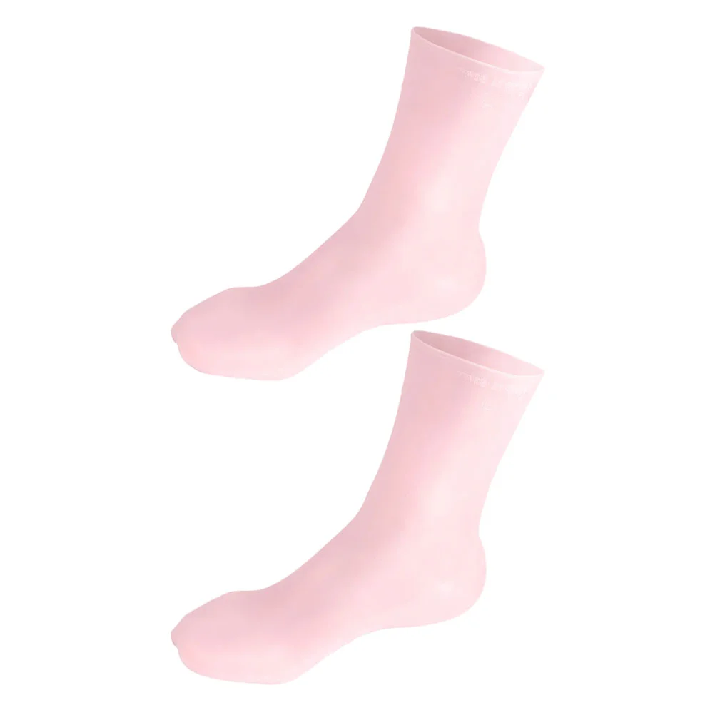 

Skin-friendly Care Socks Moisturizing Beach for Girls Cracked Heels Pink Sebs Women's