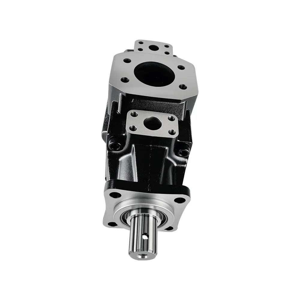 T6GCC double vane pump for plastic injection molding machine hydraulic device