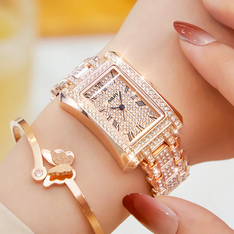 Luxury Watches Ladies Waterproof Wristwatch Women Golden & Silver Classic Quartz Watch Female Elegant Clock Relogio Feminino