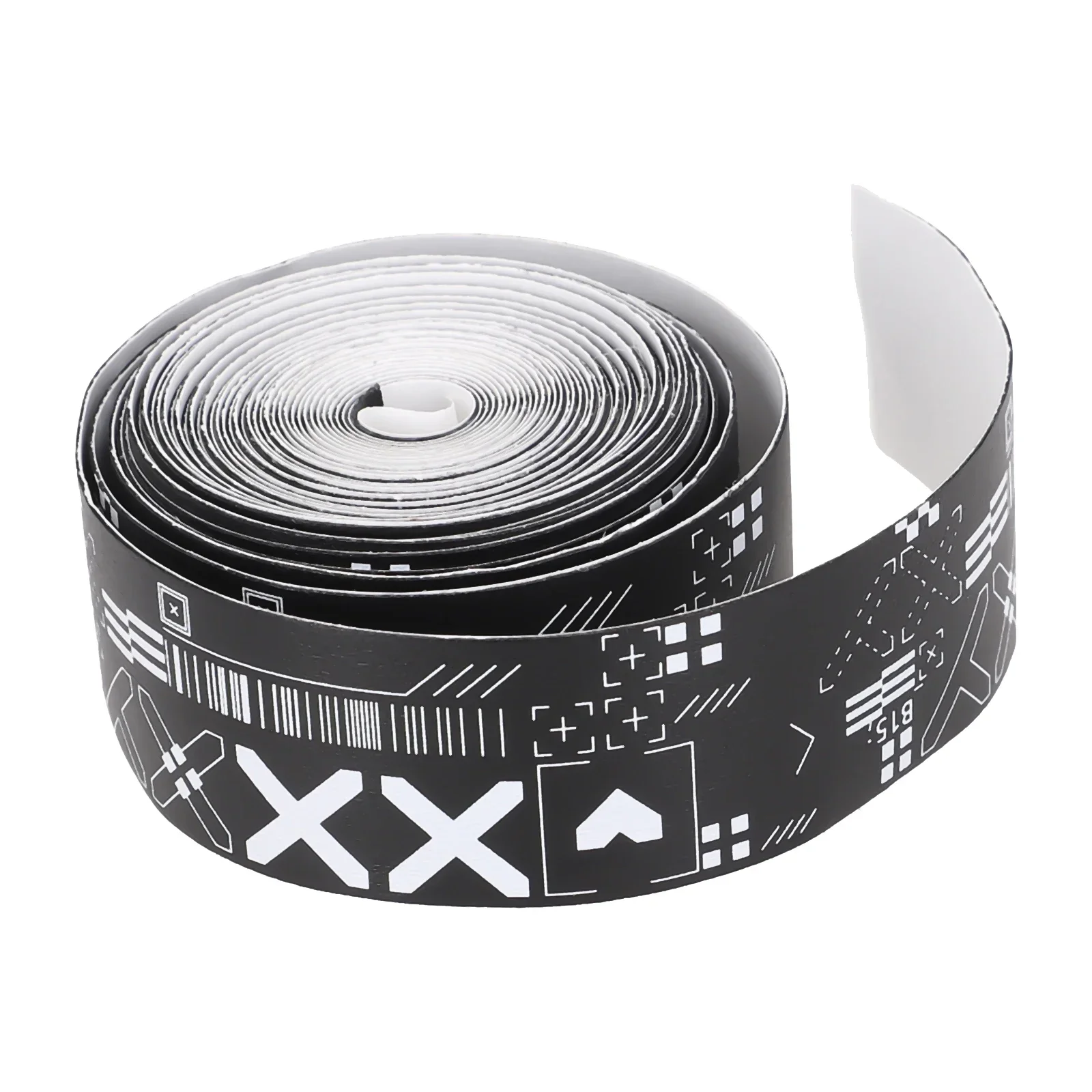 1 Roll 5m Tennis Racket Head Protection Tape Scratch-proof Reduce-Impact Friction Protective Sticker For Beach Pickleball Racket