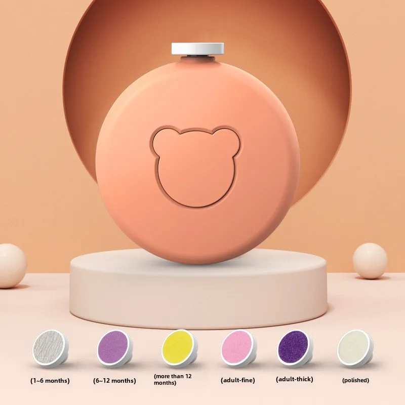 

Electric Baby Nail Clipper Set Grinding Head Newborn Nail Clipper Set Safe and Easy-to-use Care Nail Set