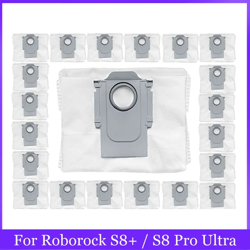 Dust Bag Replacement for Roborock S8+ / S8 Pro Ultra  S7 MaxV Ultra S7 Pro Ultra  Q7+  Q7 Max+ Q5+ Vacuum Cleaner Parts