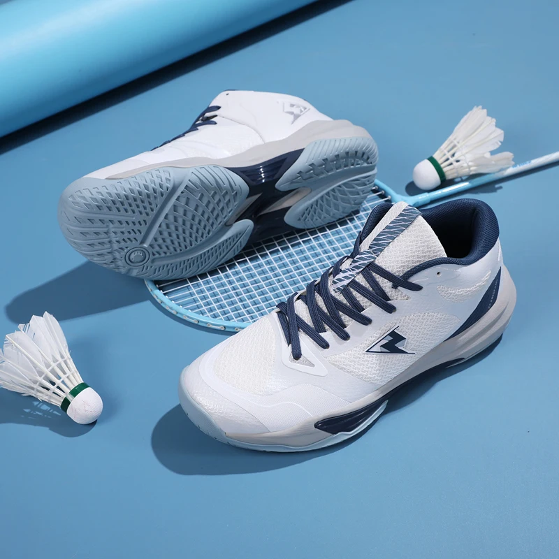 

Мужские профессиональные кроссовки для бадминтона и тенниса 2026 года, нескользящие, на шнуровке, для зала и настольного тенниса