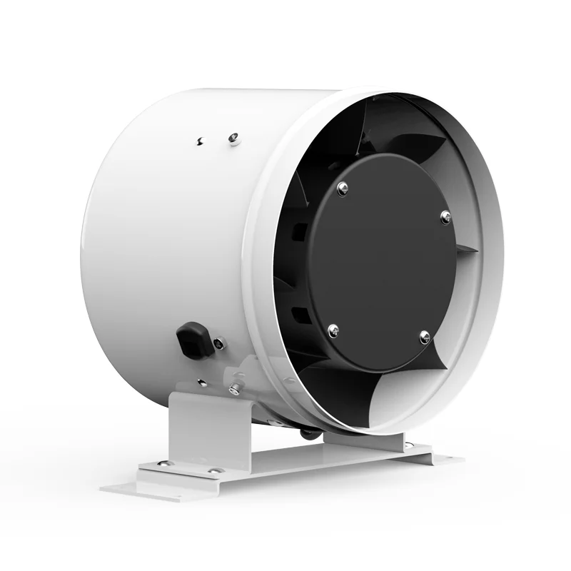 مروحة تهوية عادم 8 بوصة مع محرك EC