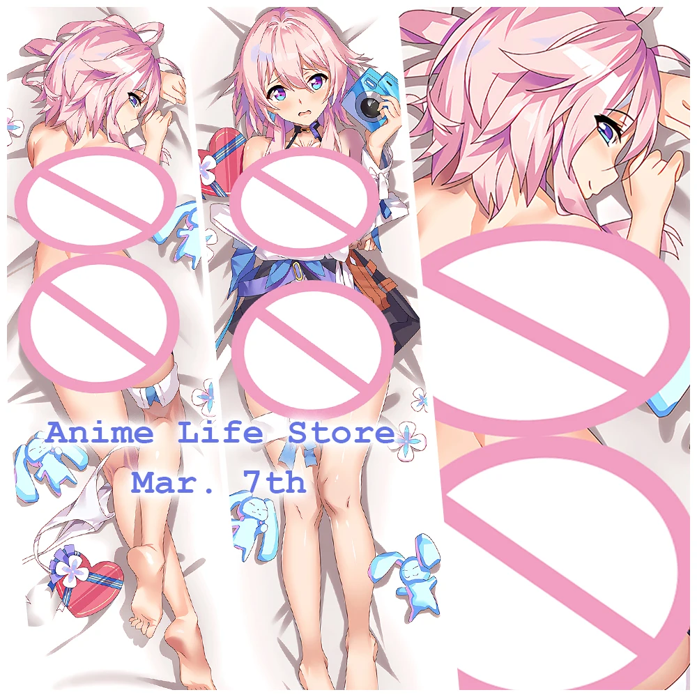 

Honkai Star Rail Mar. 7th Dakimakura Anime Body Pillow Cover Two Side Printed Bedding Cushion Case Pillowcase Otaku Gifts