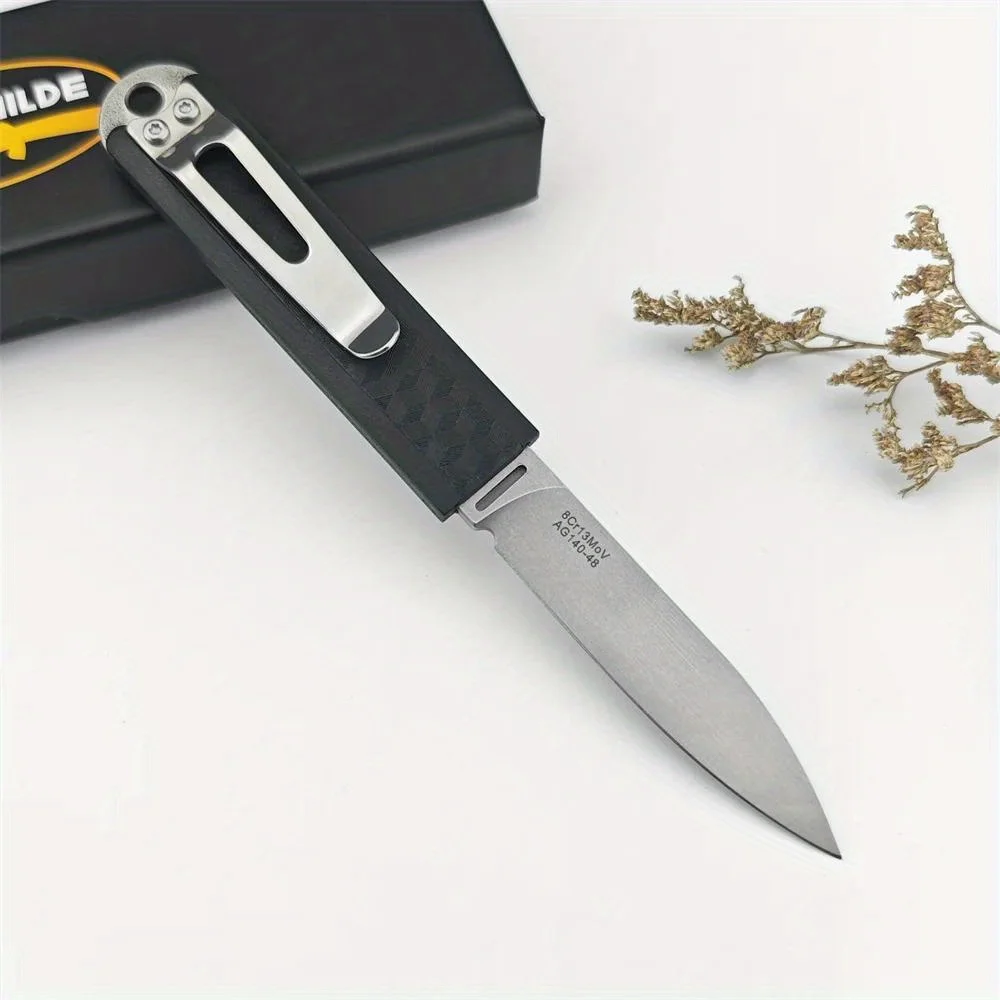 Shisi Childe Fixed Blade Knife 440C Blade Nylon Fiber Handle EDC Camping Durable Survival Potable EDC Utility Tools