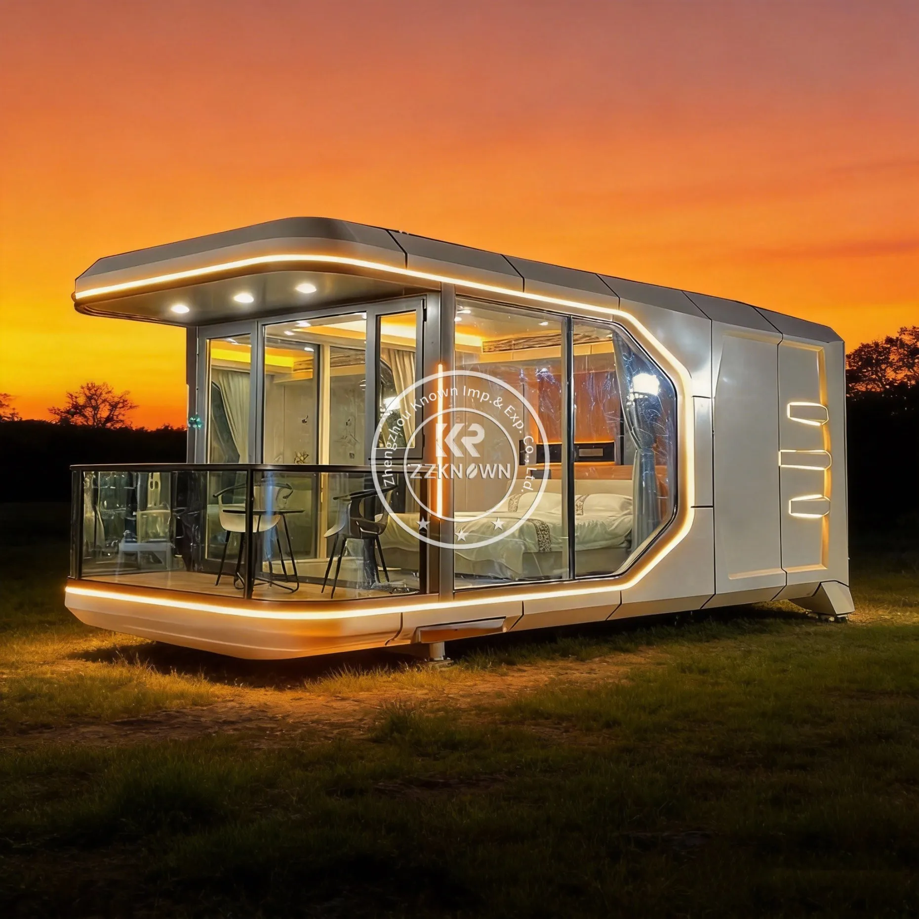 Integrated Room Space Capsule Mobile House Apple Cabin Office Internet Celebrity B & B Scenic Spot Container