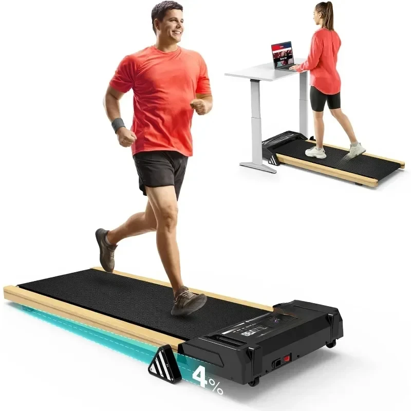 

Under Desk Treadmills for Home,Portable Walking Pad Treadmill for Office,Jogging Machine with Remote Control LED Monitor