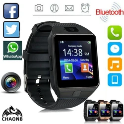 Digital Touch Smart Watch Bluetooth Call Alarm Music Activity Tracker SIM Card Sports Smartwatch Support For Ios Android Phones