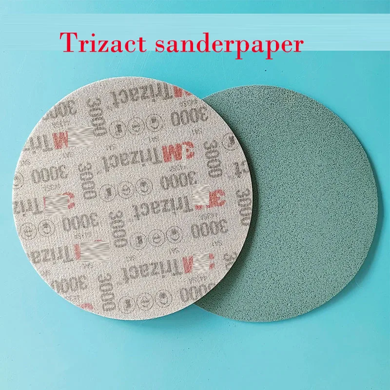 3M Trizact Pyramid Disc Sponge Sandpaper P3000 P5000 Precision Grinding 6