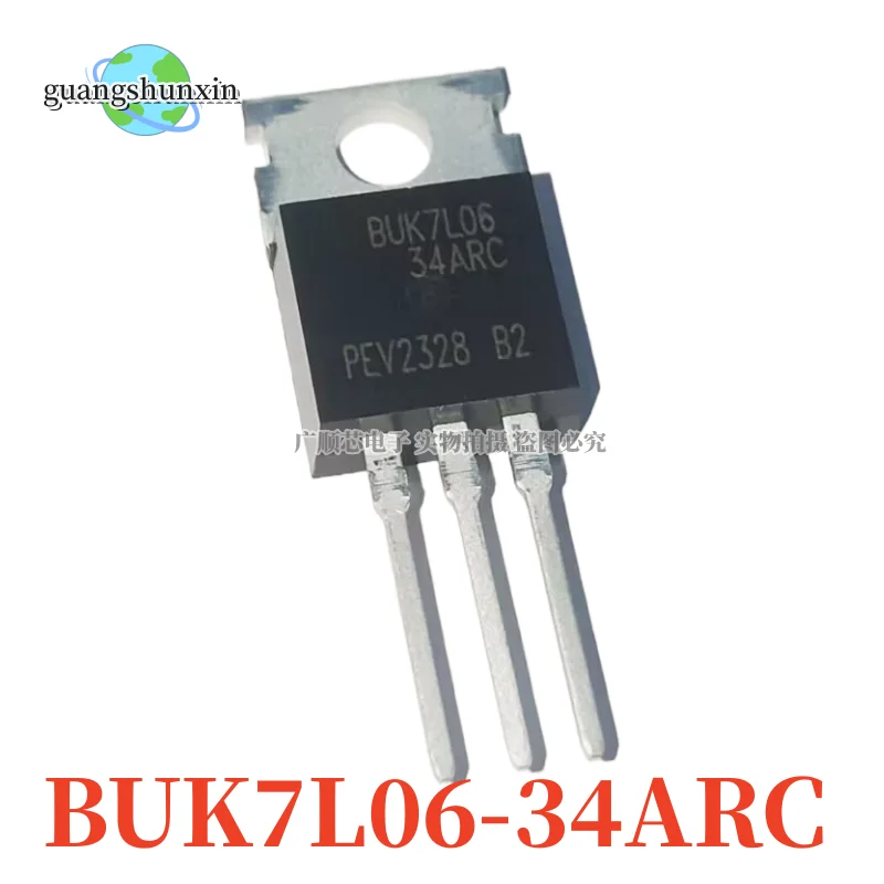 10PCS NEW BUK7L06-34ARC BUK7KL06 TO220 transistor