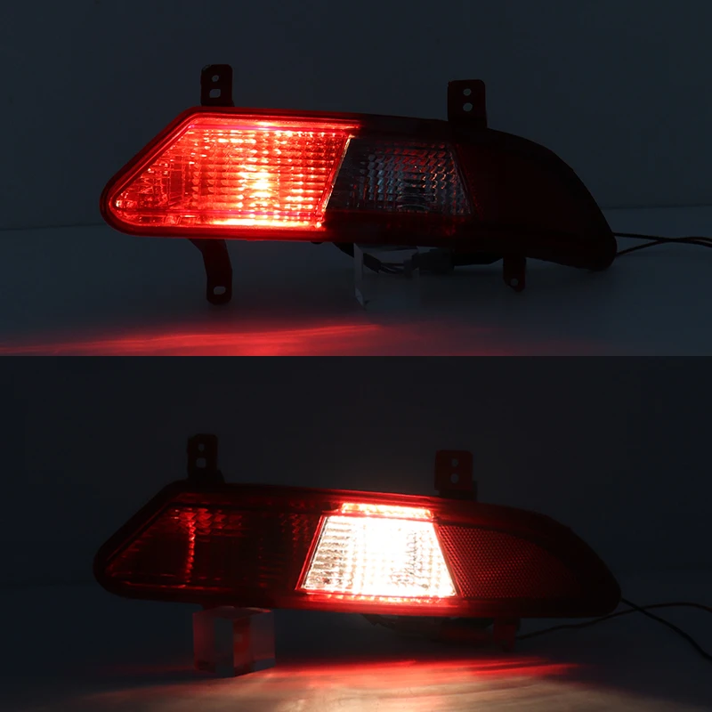 Car Accessories For Geely Emgrand EC718 EC715 EC7 2009-2017 Rear Bumper Brake Stop Warning Reverse Lamp Reflector Light Assembly