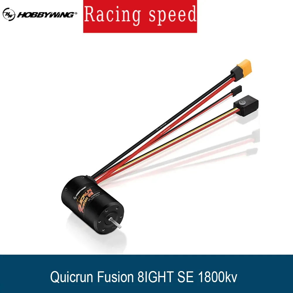

Hobbywing Quicrun Fusion Se 40A 1800KV комбинированный двигатель Esc для 1/8 радиоуправляемой модели автомобиля аксессуары для гусеничных машин