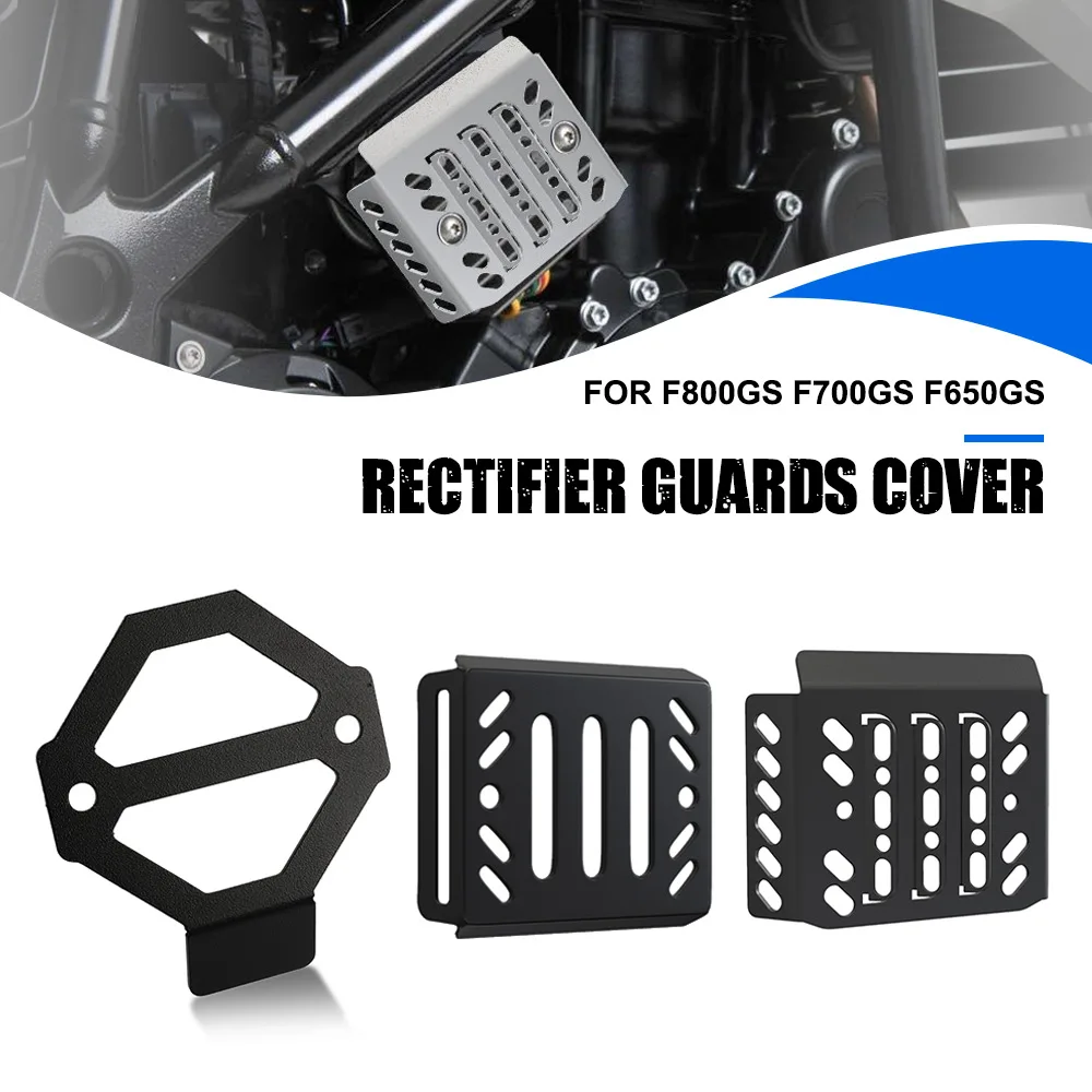

Motorcycle Rectifier Guards Cover Protective For BMW F800GS F700GS F650GS Voltage Regulator Rectifier Protector Accessories CNC