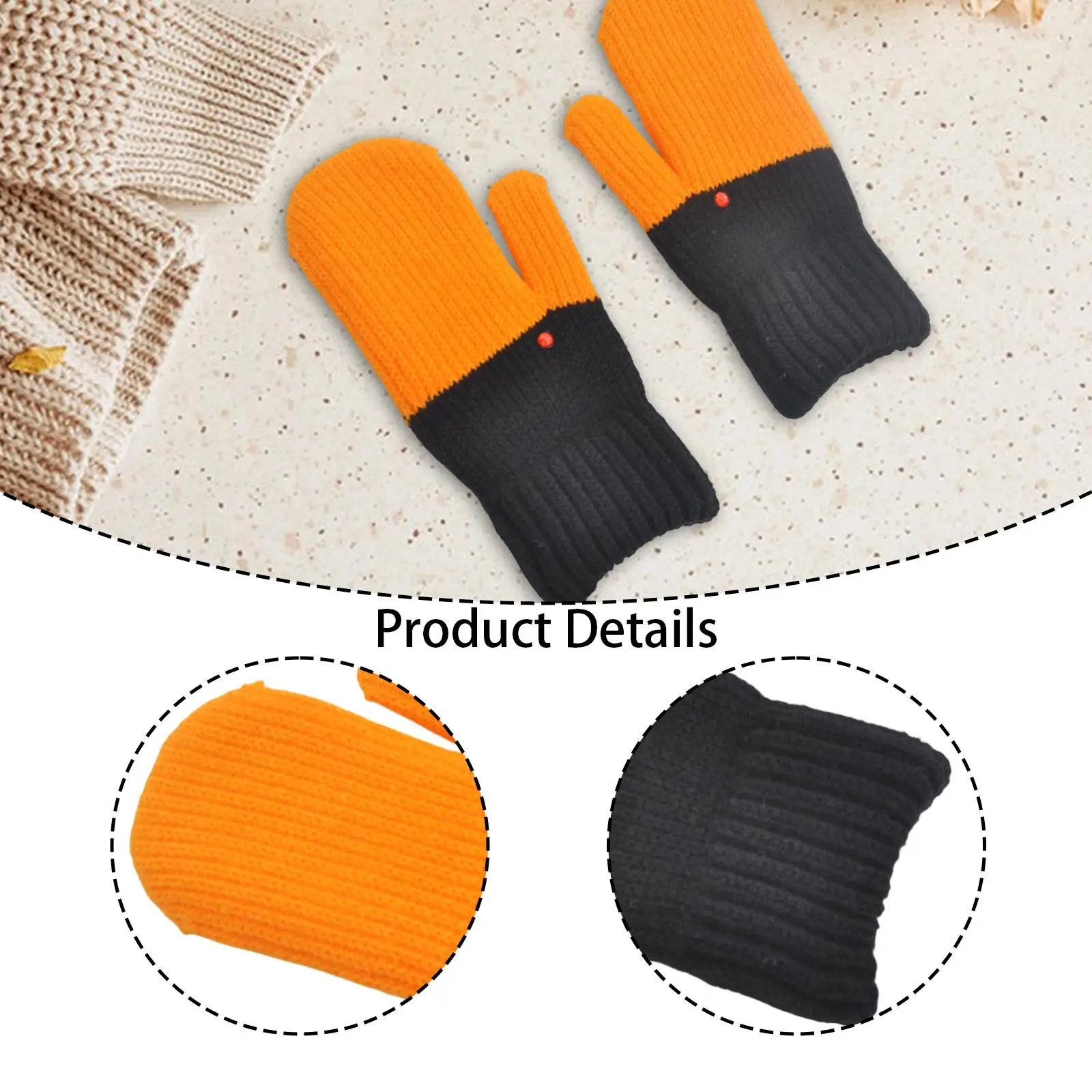 قفازات أوزة مضحكة، جميلة للنساء، قفازات شتوية سميكة وجذابة، قفازات محبوكة للجري في عيد الميلاد