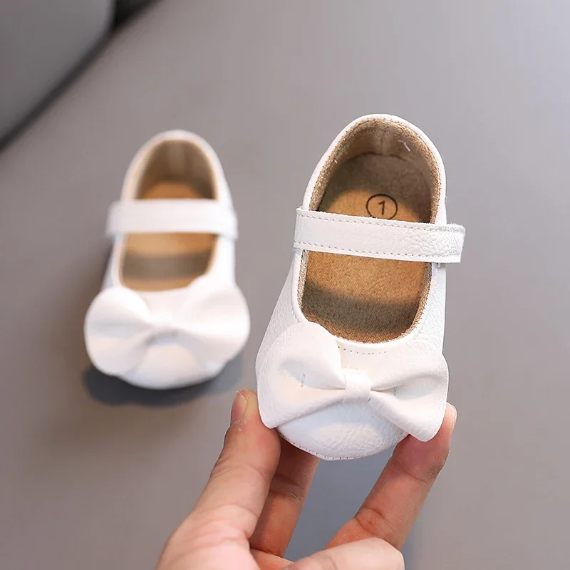 Süße weiße Spitze Baby Mädchen Prinzessin Schuhe Baby Mokassins Moccs Schuhe Schleife Fransen Gummisohlen rutschfeste Schuhe Krippenschuhe – Detail 28