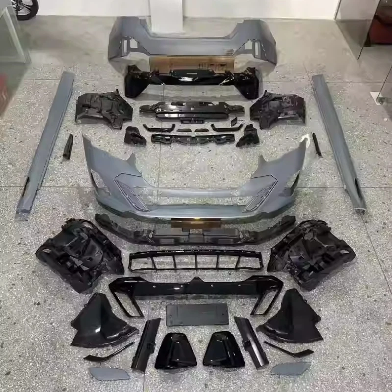 

Front Rear Bumper Side Skirt Assembly for BMW 5 Series G60 G68 Modified to MT Sport Style Car Body Kit Auto Accessories