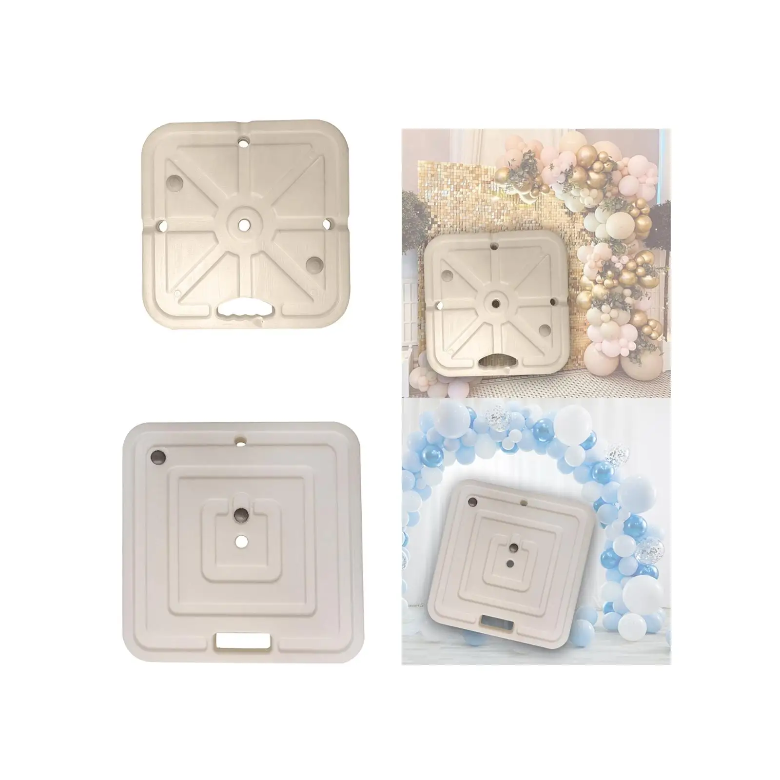 Balloon Arch Base Portable Balloon Pillar Base for Gardens Party Graduation