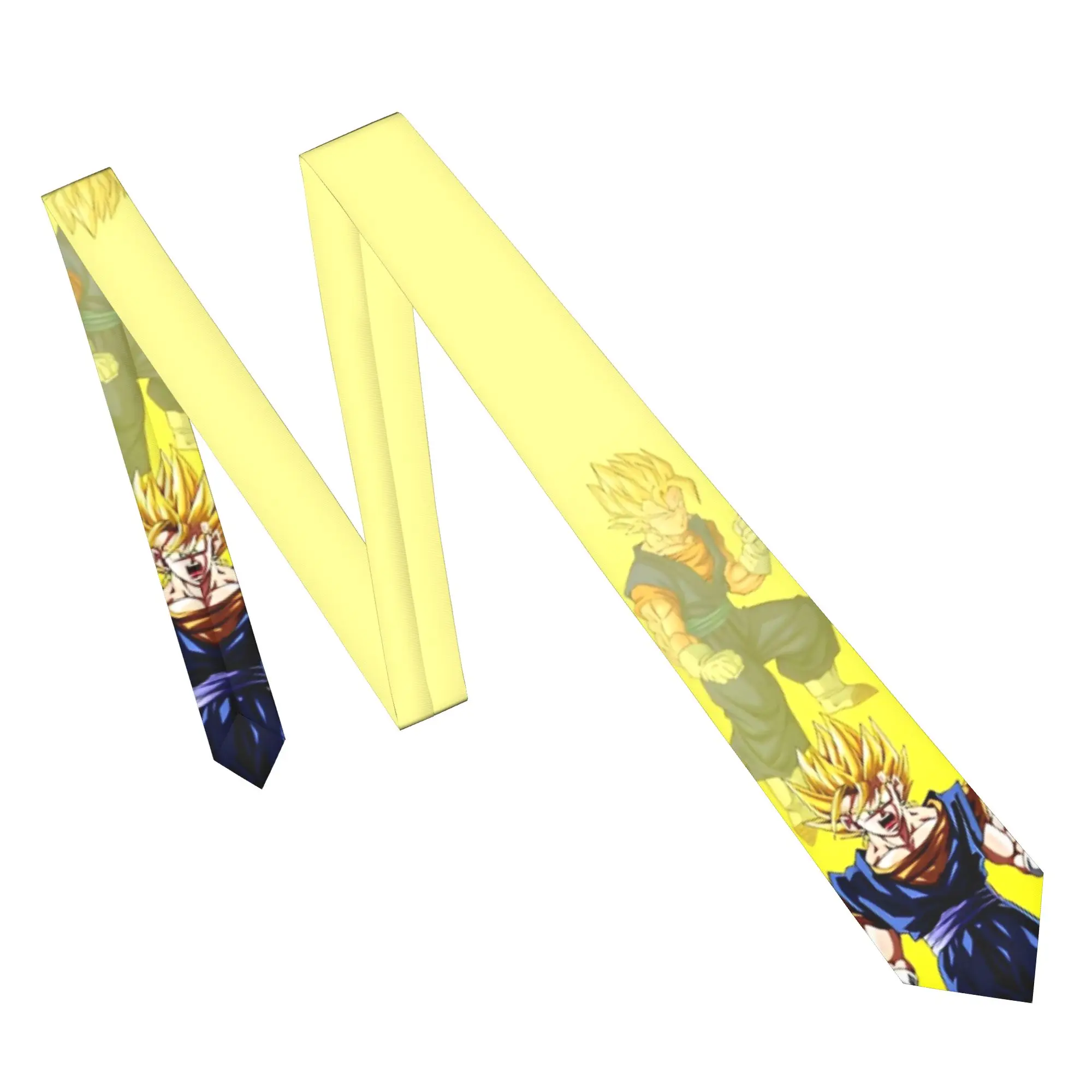 Dragon Ball Z Characters Pattern Neckties Unisex 8 cm  Neck Tie for Men Slim Classic Suits Accessories Cravat Wedding Party view 4