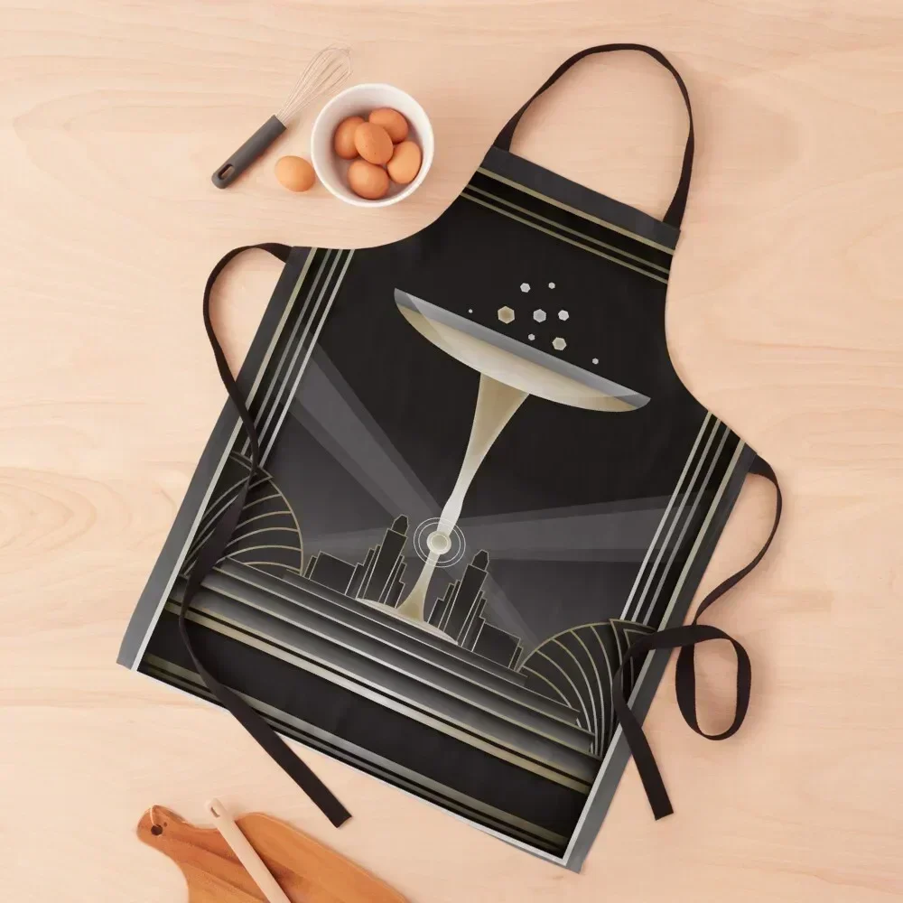 

Art deco design VI Apron restaurant accessories barber uniform Kitchen Kawaii Accessories Barber Apron