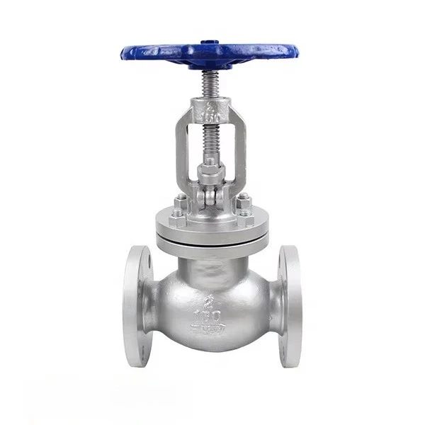 Cast Steel Globe Valve With Flange Steam And Air Control OEM Customizable