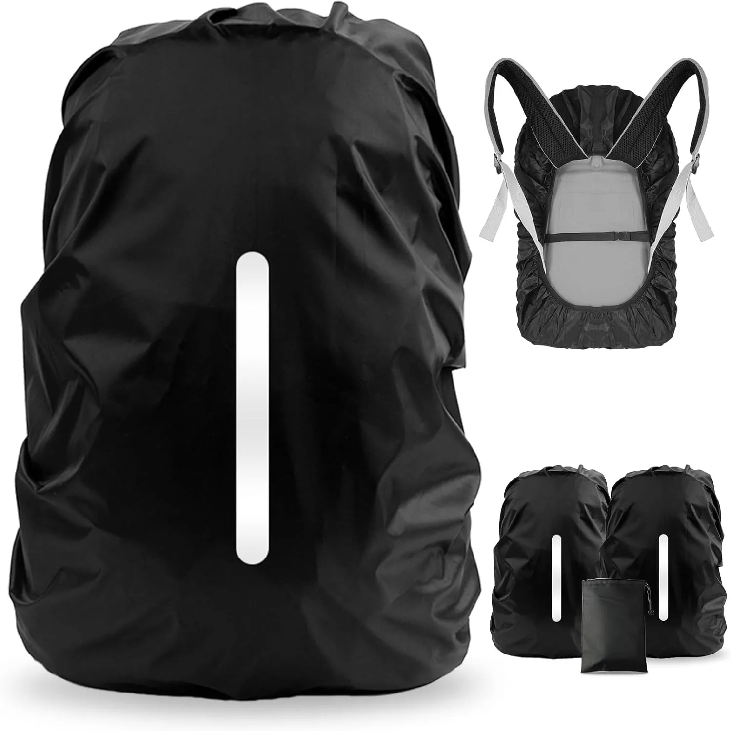 

Backpack Rain Cover 20-70L Outdoor Camping Hiking Mountaineering Dust Backpack Bag Waterproof Rain Cap Cover