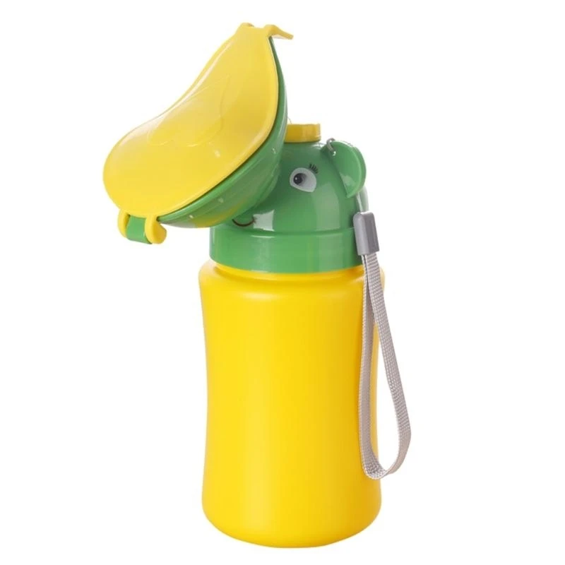 J15U الأطفال الأطفال السفر قعادة صحية مبولة الطوارئ المرحاض تبول زجاجة كوب للتخييم #2