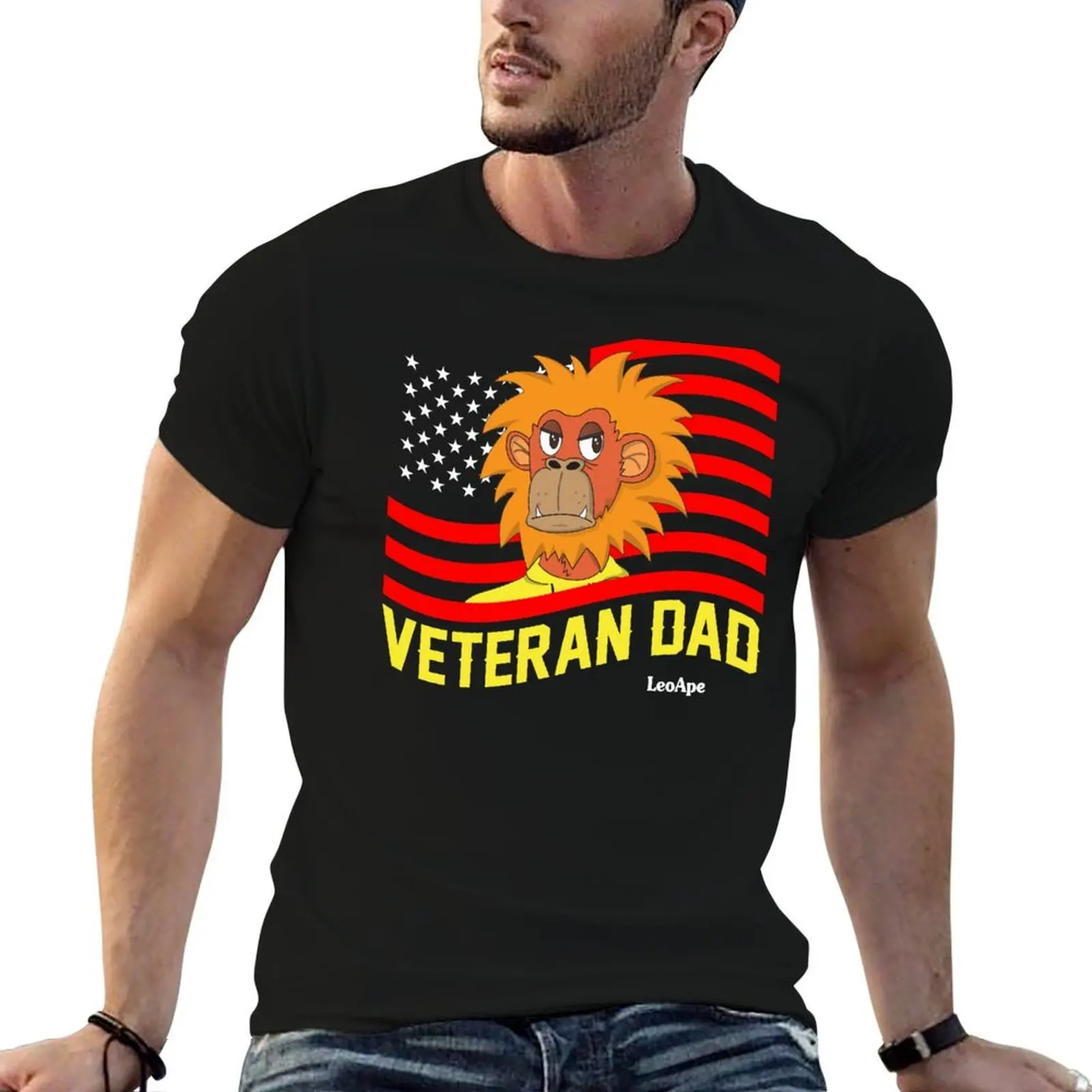 Veteran Dad T-Shirt aesthetic clothes graphic t shirts t shirt for men