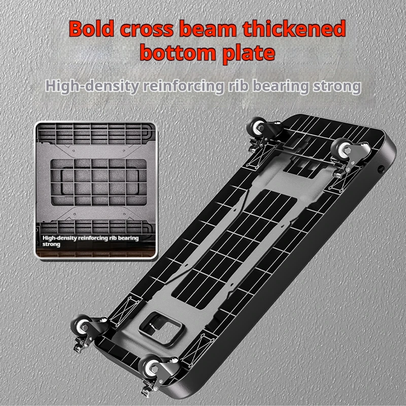 شاحنة صغيرة بعجلات مع قضيب سحب قابل للطي عربة تسوق محمولة عربة بقالة منزلية عربة سحب صغيرة ، عربة أمتعة