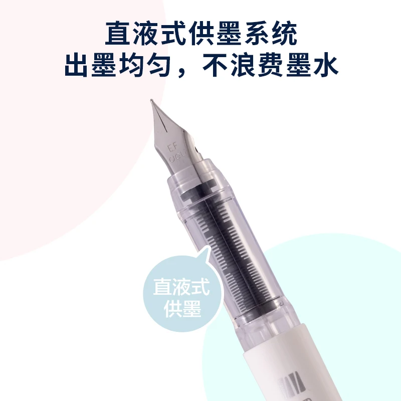 قرطاسية ديلي SF614 قلم الطالب السائل المباشر للمكتب ومستلزمات الدراسة تأتي مع أكياس الحبر