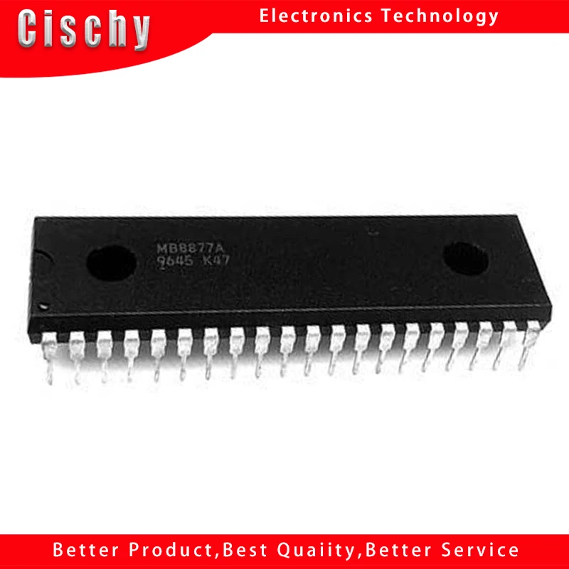 1pcs/lot MB8877 MB8877A DIP-40 In Stock