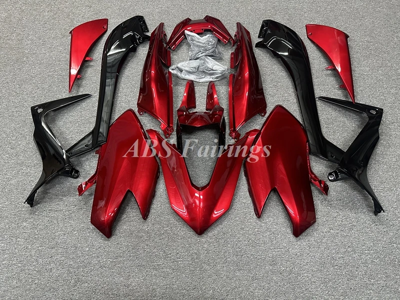 New ABS Motorcycle Fairings Kit Fit For YAMAHA T-max 530 2017 2018 17 18 Bodywork Set Black Red Shiny