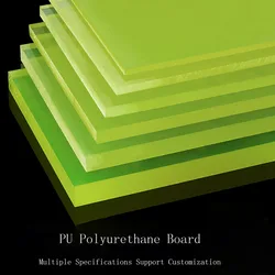 Polyurethane PU Plate for Leather Craft Punch Pad Elastic Rubber Die Cut Protect Desktop DIY Shock Absorber Tool Mat Translucent