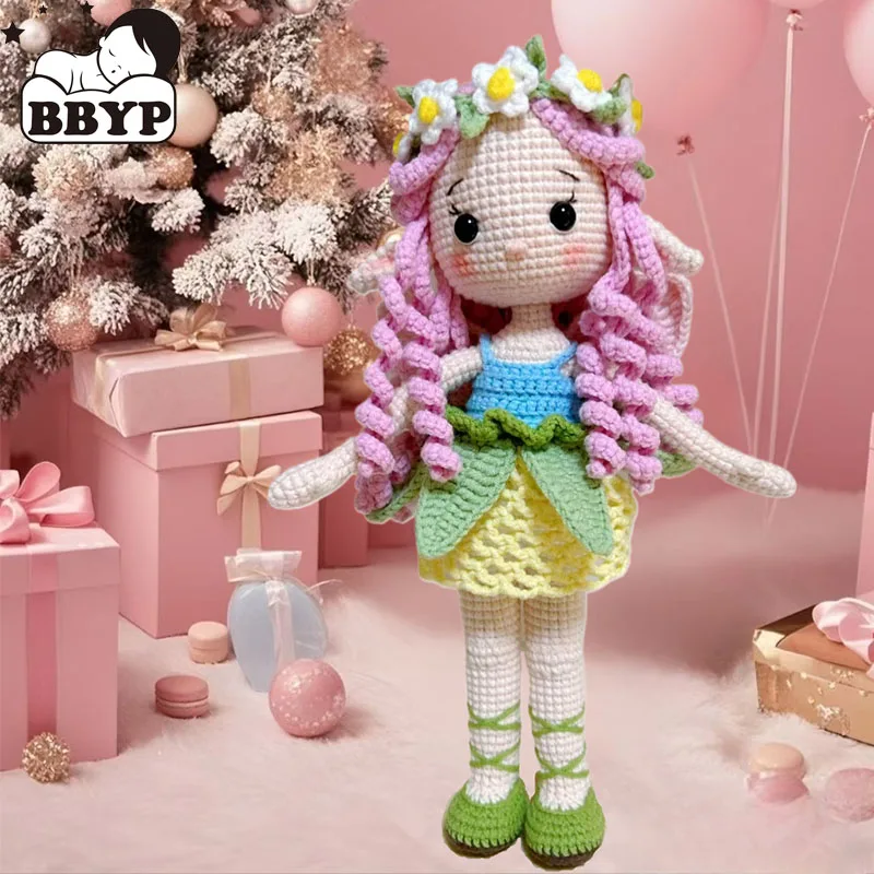 Crochet Dolls Anime Doll Elf Girl-Rosie Doll Birthday Gifts Home Deco Finshed Dolls