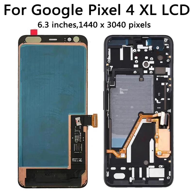 Original LCD For Google Pixel 4 Pixel4 G020M LCD Screen Display Touch Panel Digitizer Screen For Google Pixel 4 XL 4XL G020P