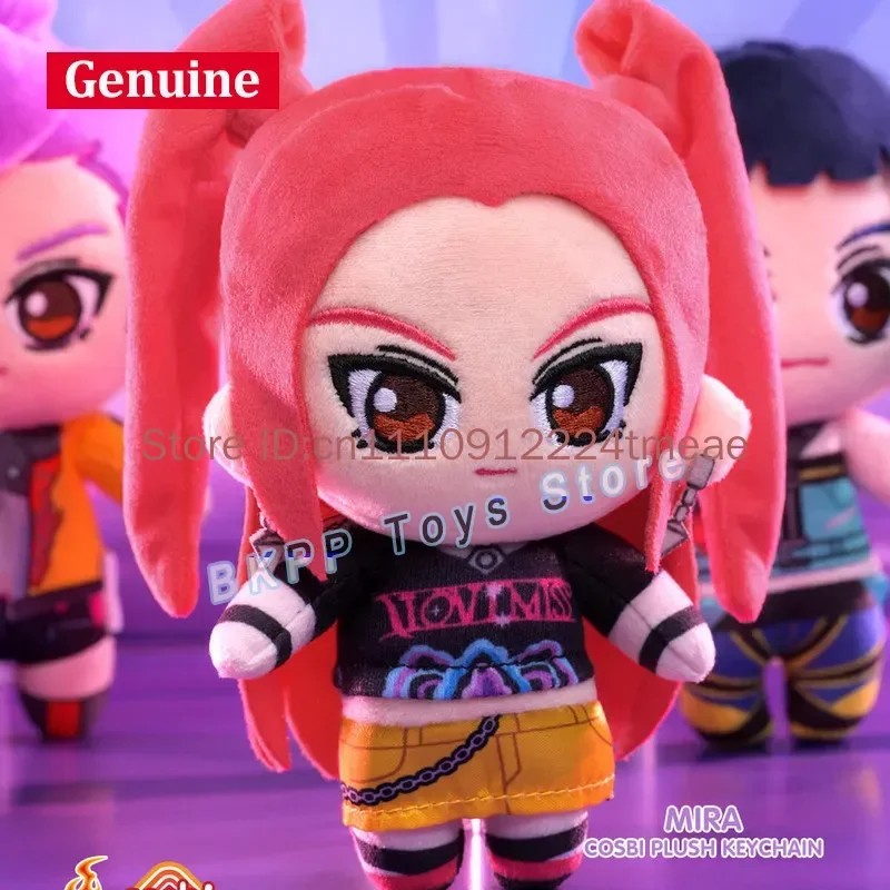 HotToys COSBI K-pop Demon Hunters Blind Box HUNTR/X Plush Keychain Pendant Doll Action Figures Saja Cute Model Mystery Box Gifts - view 4