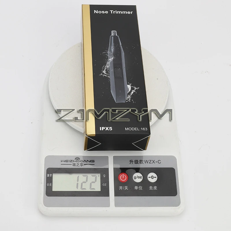 프로 USB 충전식 무선 코 헤어 트리머, 코 헤어 제거 기계, 휴대용 코 헤어 가위