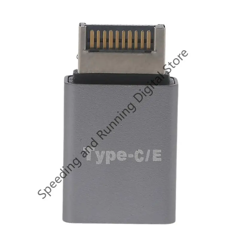 USB-Frontplatten-Header Typ E auf USB C Typ C Erweiterungskabel-Adapter-Anschluss für Desktop-Computer-Motherboard-Stecker