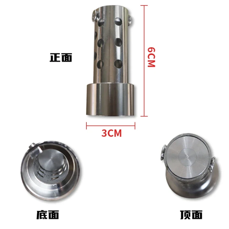 Applicable to Qianjiang Flash 600 modified exhaust pipe silencer, flash 600 exhaust silencer to reduce sound and noise