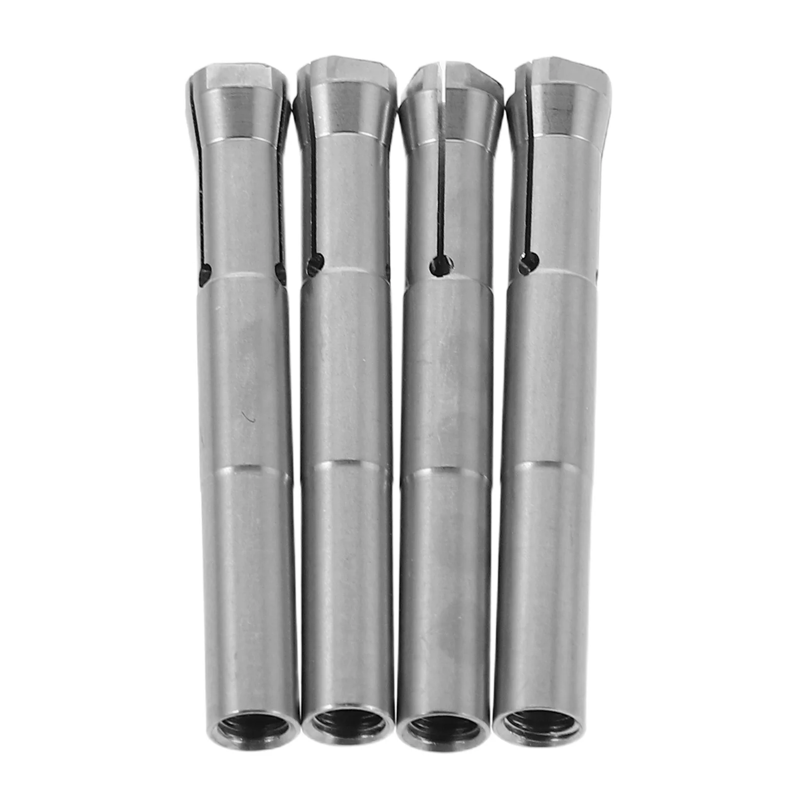 4 stuks nagelboor spantang roestvrij staal drie kaak veerspantang voor schuurbits elektrische nagelbooraccessoires