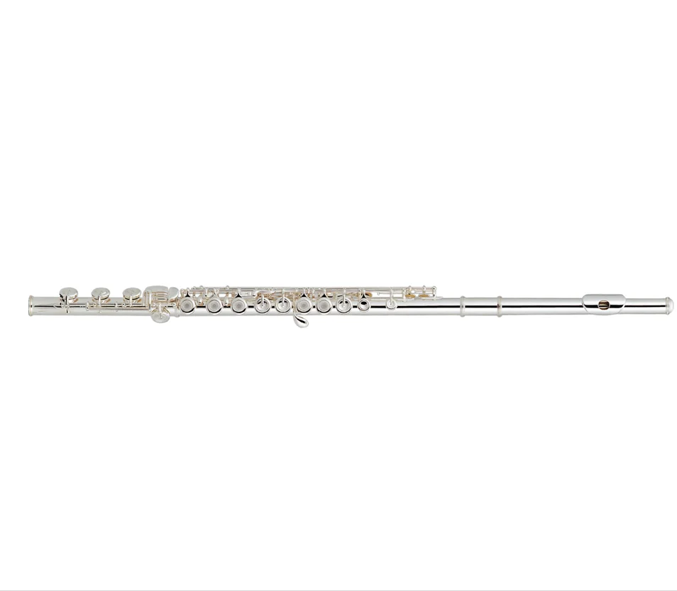 17 Open Holes Flute Silver Plated
