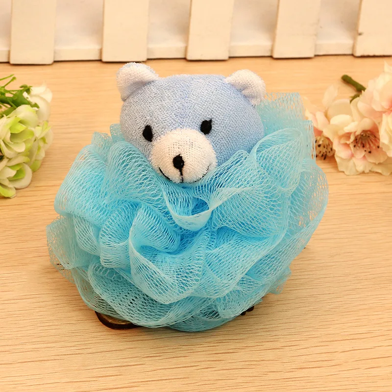 1PCS Animal Sharp Bath Shower Item Child Kid Baby Body Wash Clean Ball Sponge Flower Tool